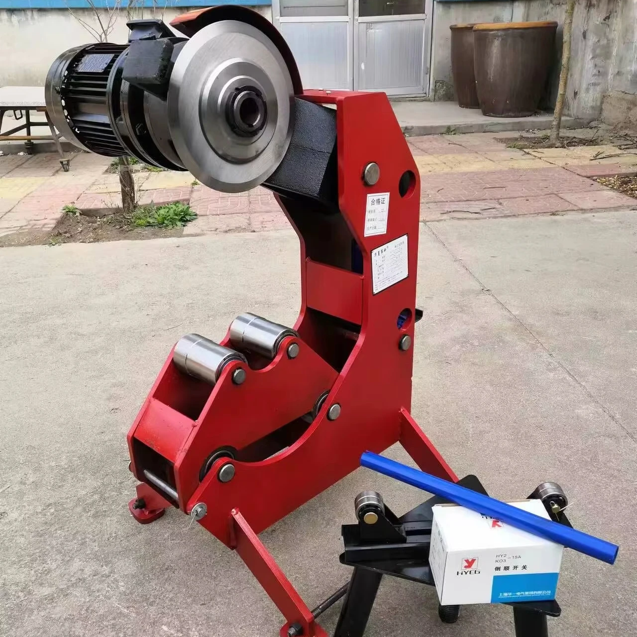 

Burr-free Pipe Cutting Machines 76-325mm Electric Fast Pipe Cutting Machine Stainless Steel Pipe Cold Cutting Machine