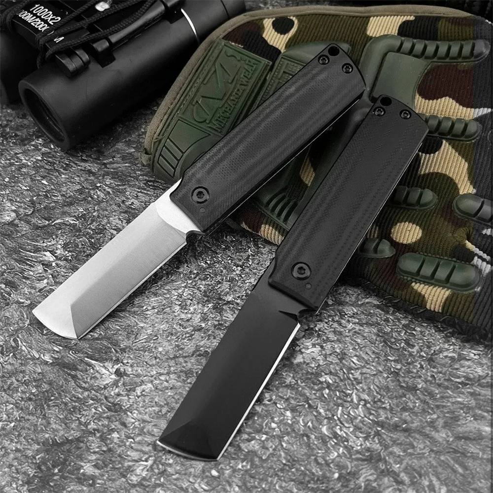 

Миниатюрный складной нож, лезвие из высокопрочной стали 8Cr13Mov, черная рукоять G10, инструмент для повседневного ношения, активного отдыха, кемпинга, походов, охоты и самообороны