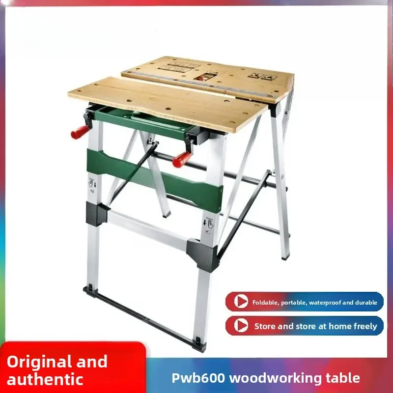 Woodworking workbench Small lifting folding table