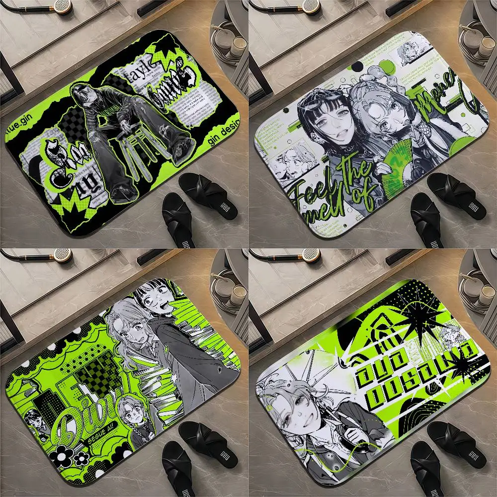 

Aya Oosawa Mitsuki Koga Floor Mat Printed Large Carpets Room And Bedroom Carpets Bathroom Anti Slip Door MATS Small Carpets