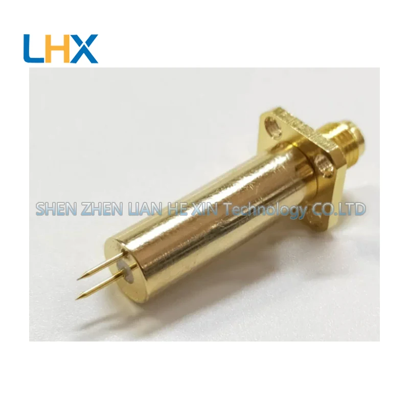 RFF-B3.0 RF High Frequency Double Needle Test Head 3.0 Spacing Radio Frequency SMA Female Wi-Fi 5G High Frequency Signal Board