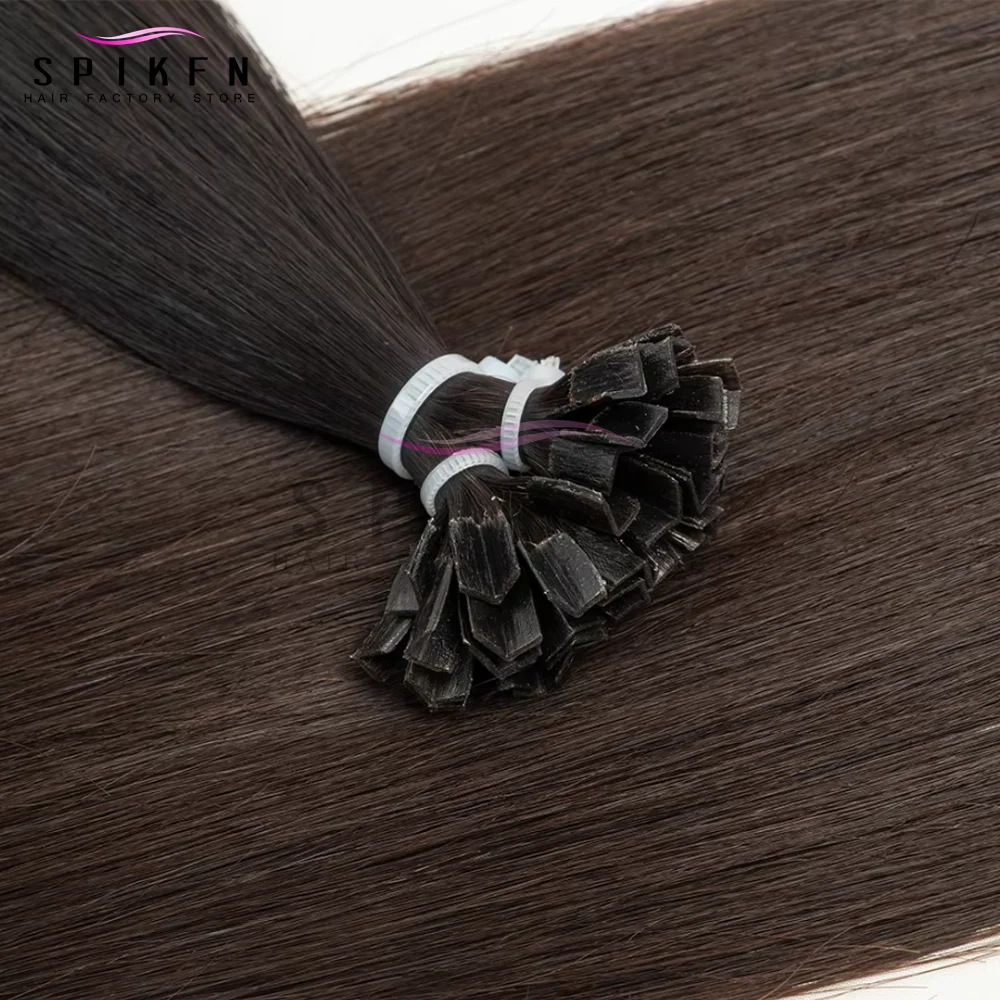 ブロンドフュージョンKチップヘアストレート12-20インチケラチンチップ人毛カプセル入り50本/パック30gホットプレボンドヘア女性用