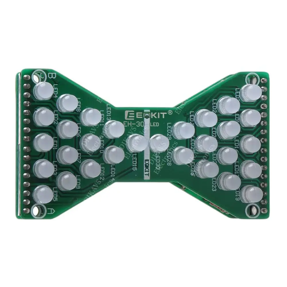 Learn To Solder Fun Kit  LEDs Hourglass DIY Electronic Projects PCB Soldering Kits