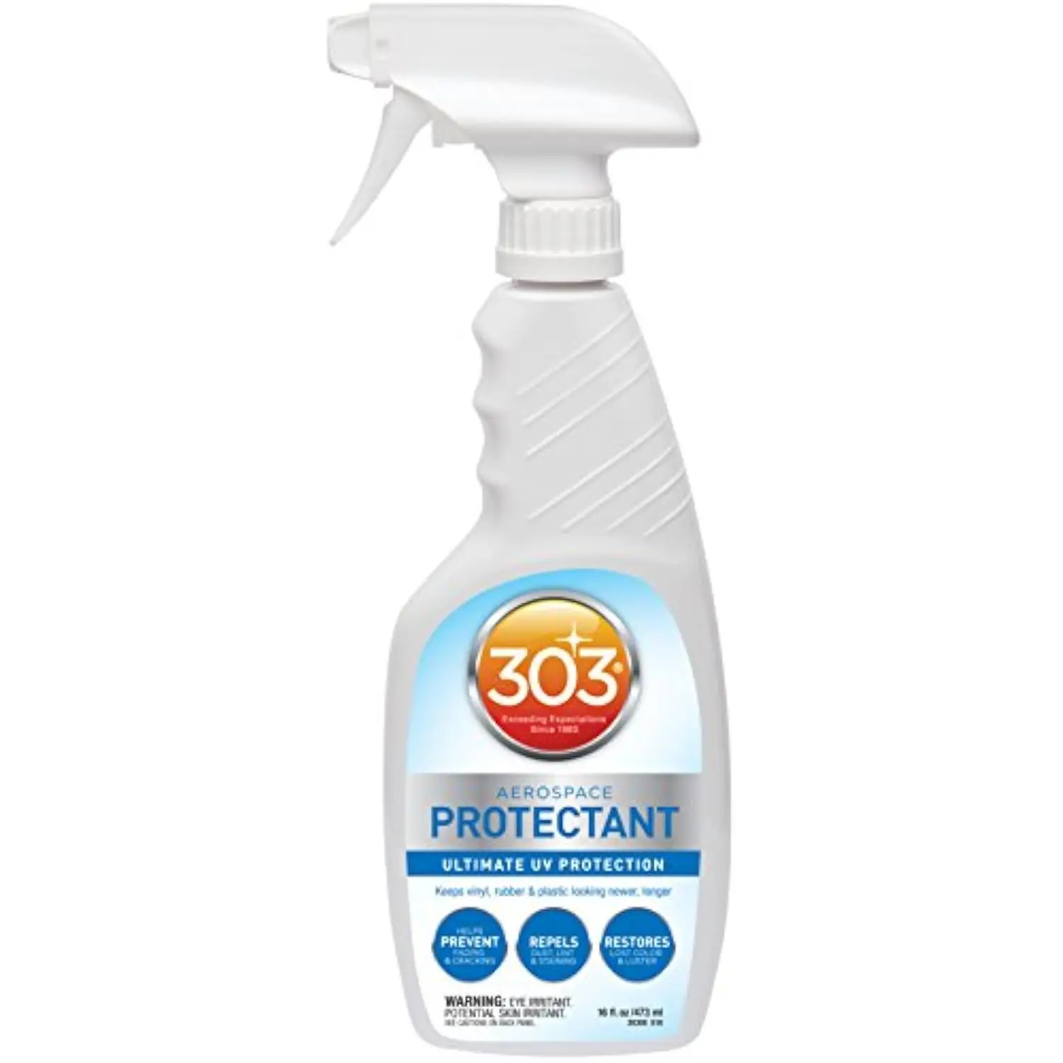 303 Products Aerospace Protectant – UV Protection – Repels Dust, Dirt, & Staining – Smooth Matte Finish – Restores Like-16 Fl.Oz