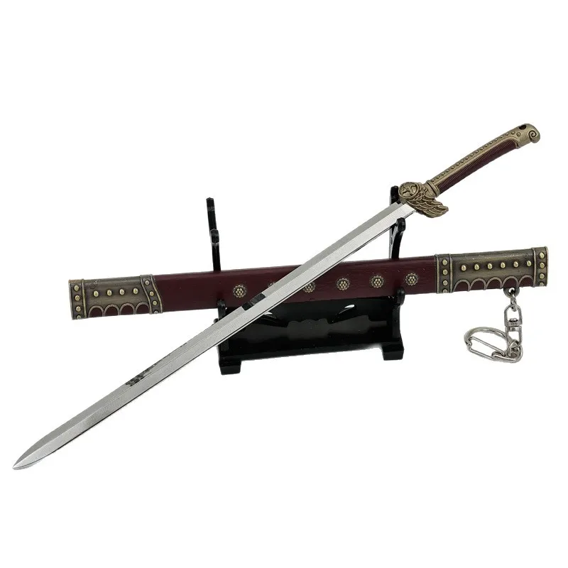 22 cm/8.66in Twin of Brothers Game Randapparatuur Modellen Handwerk Ornamenten Escape Brengen Schede Desktop Display Ornamenten Geschenken