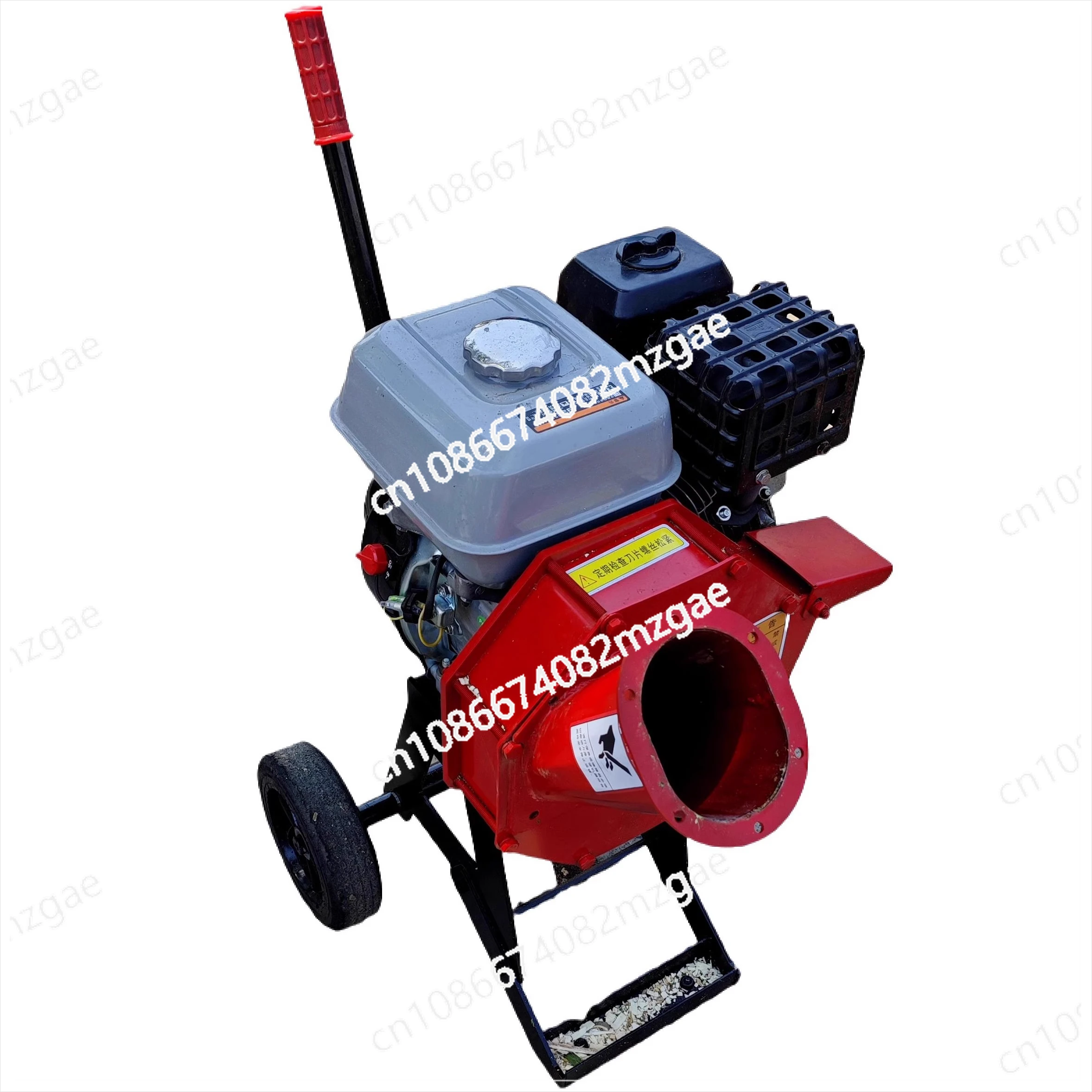 Multi purpose sawdust shredder, a small shredder for tree branches, straw, and bamboo used in garden, orchard, and yard