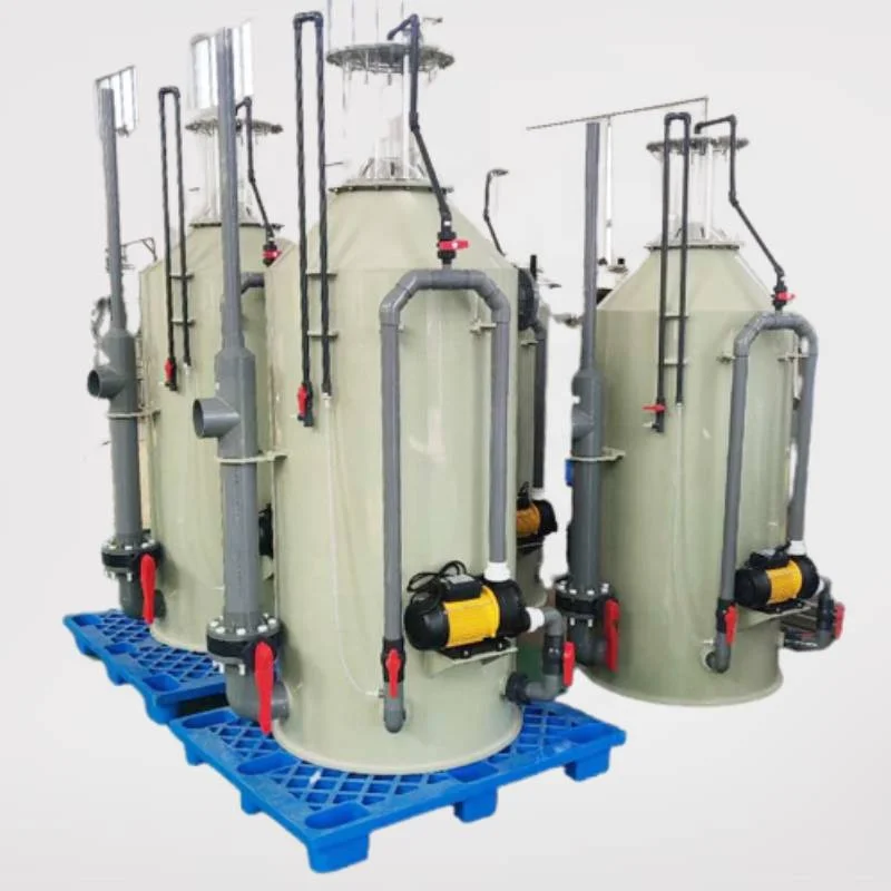 

High Quality 10 Tons/HR Protein Skimmer Aquarium Foam Fractionator Made of Durable PP Material