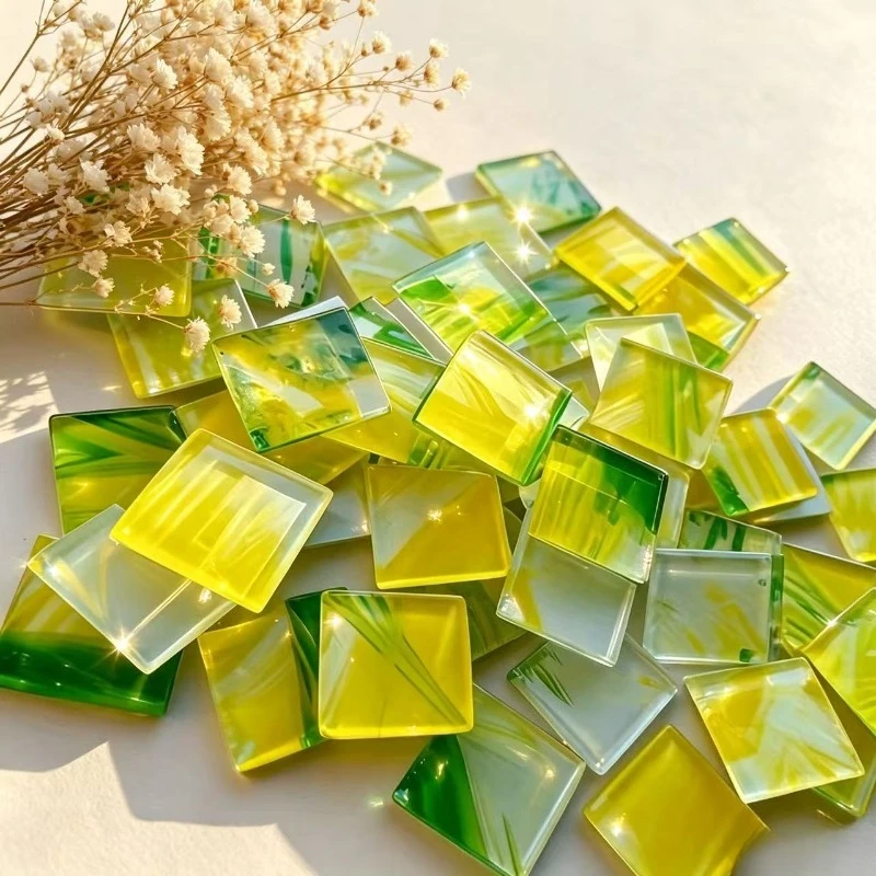 100g square mosaic pastoral st - Art Craft Optical ulasan dan harga