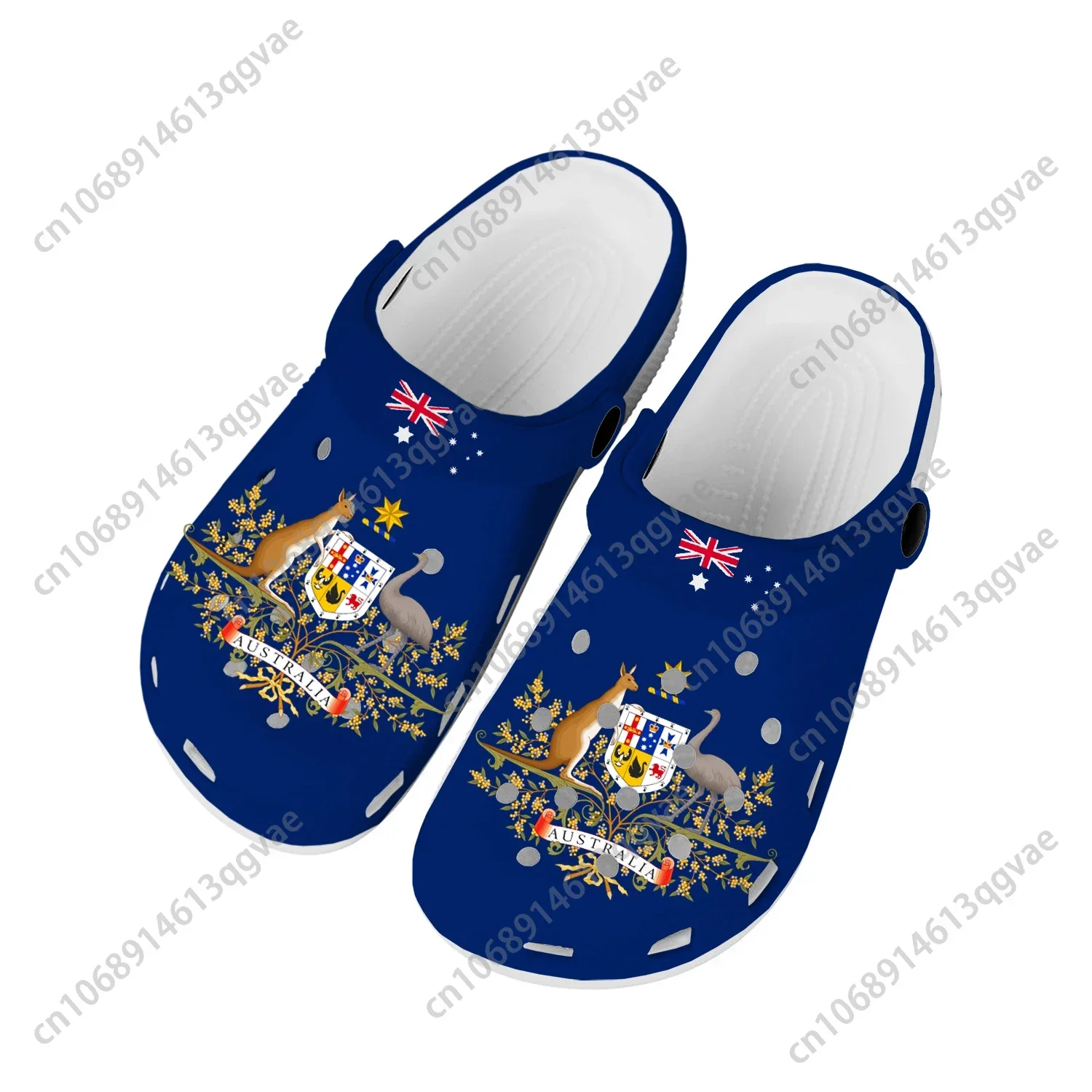 Australische Flagge nach Hause Clogs benutzer definierte Wassers chuhe Herren Frauen Teenager Australien Schuh Garten Clog atmungsaktive Strand Loch Hausschuhe