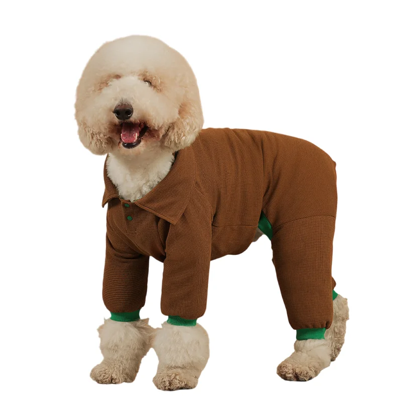 Big Dog Clothes Jumpsuit Winter Schnauzer Shiba Inu Samoyed Border Collie Giant Poodle Husky Labrador Golden Retriever Clothing