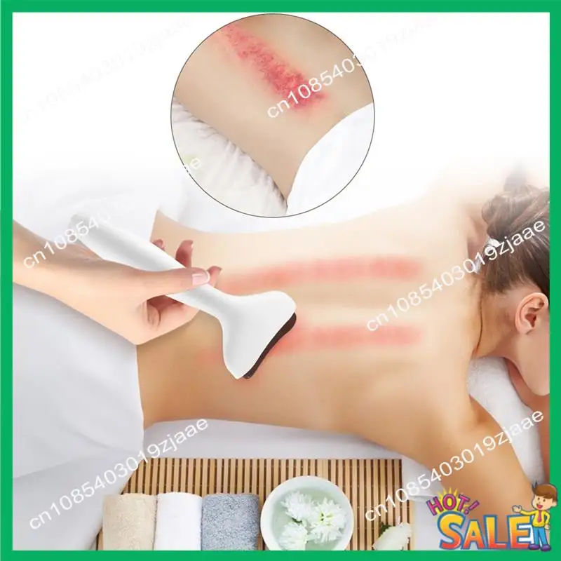 New Arrival Electric Gua Sha Facial Massager 9-Level Heat Shock And Bian Stone Tool For Puffiness Relief (Face/Neck/Eyes)