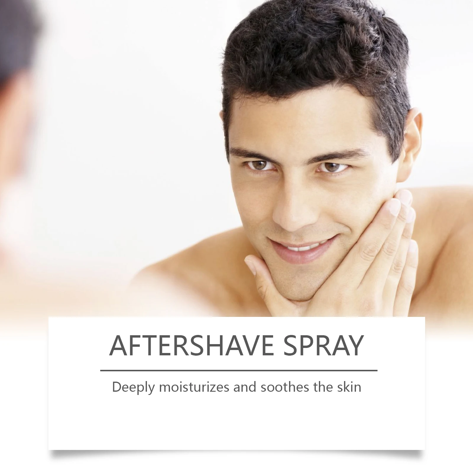 สเปรย์หลังโกนหนวดบำรุงล้ำลึก น้ำมันบำรุงหลังโกนหนวด ซ่อมแซม บรรเทาอาการแห้ง ลดรอยแดง ลดอาการบวม เซรั่มบำรุงเครา