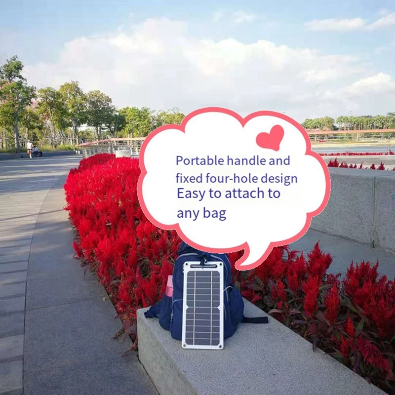 1 Piece Solar Photovoltaic Panel 6V USB Portable Panel For Mobile Phone Power Bank 6W Battery Charger Outdoor Travel