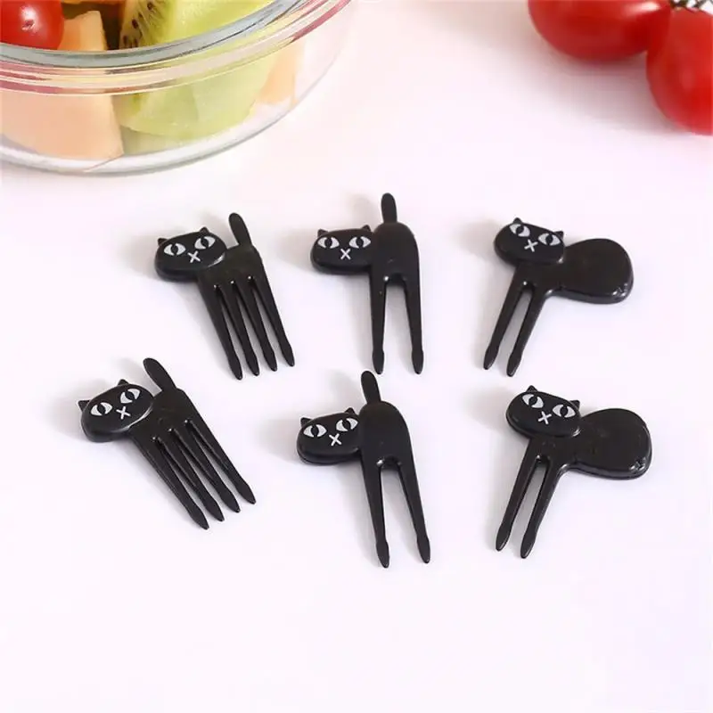 Fruit Picks Cute Mini Animal Cartoon Food Picks Children Snack Cake Dessert Food Fruit Forks, Lunch Accesorioes For School Kids