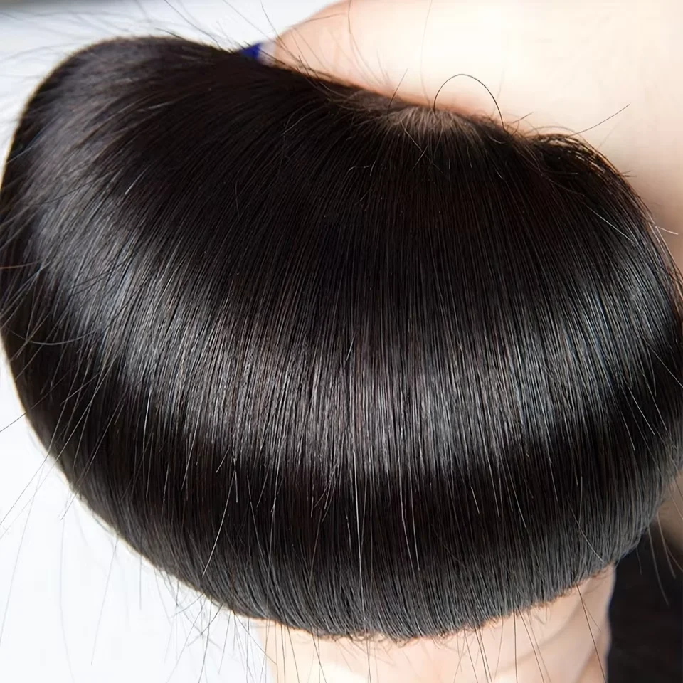 15A العظام حزم مستقيمة 100% الشعر البشري ريمي البرازيلي الطبيعي الأسود حزم لحمة مزدوجة السائبة تجديل ملحقات للنساء