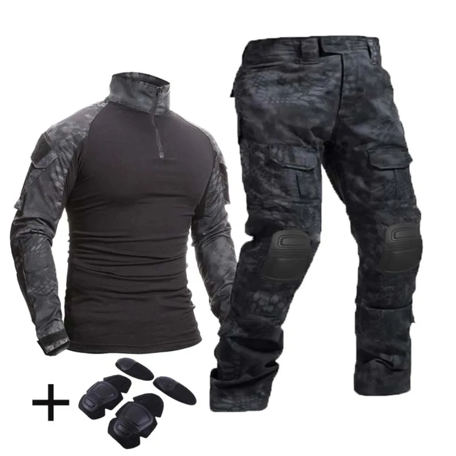 Top-Quality Ultimate Comfort and Extremely Durable Tactical Camouflage Hunting Suits: High-End Airsoft Paintball Clothing Sets w