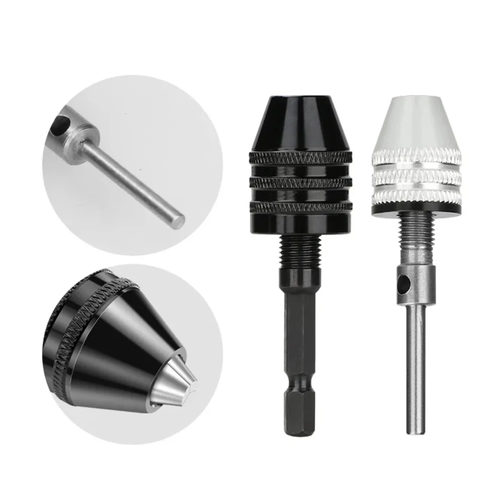 Universeller Mini-Bohrfutter-Spannzangensatz für elektronische Bohrmaschinen, multifunktionales Mikro-Elektrobohrwerkzeug-Set, Spannzange 2, 2,35, 3, 3,17, 4, 5 mm – Detail 3