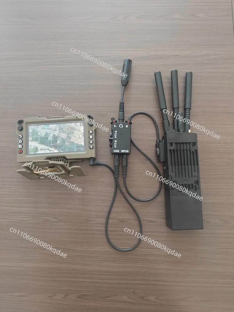 MPU5 RDC Simulation Shell Model Chest‑Mounted Dual‑Channel PTT Prop Shell For Cosplay Display Ornament Accessory