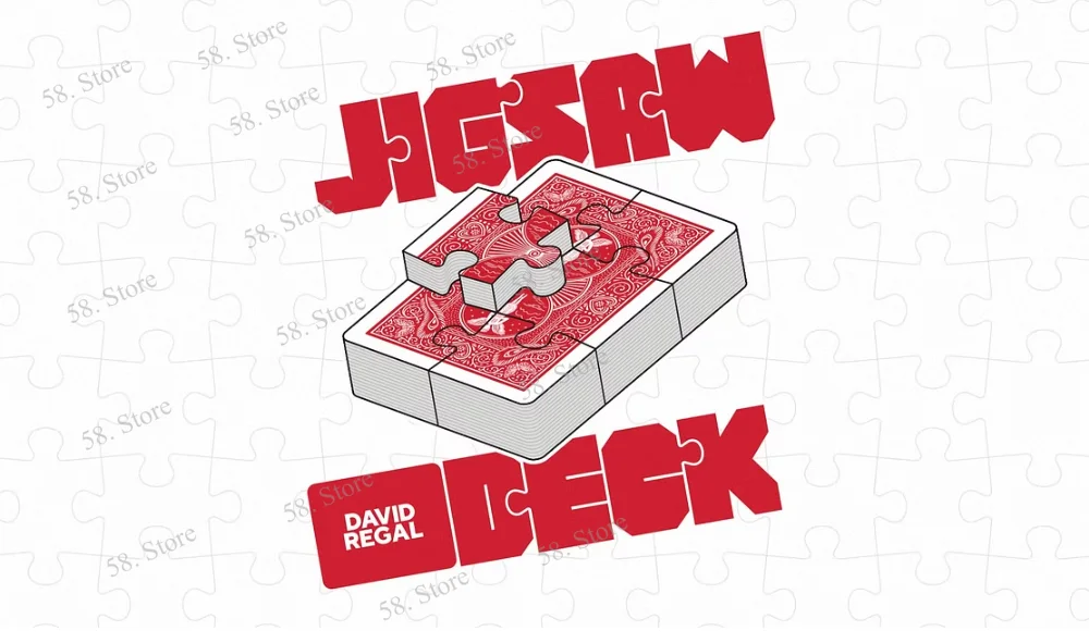 Jigsaw Deck By David Regal Magic tricks ( 58 Store Download )