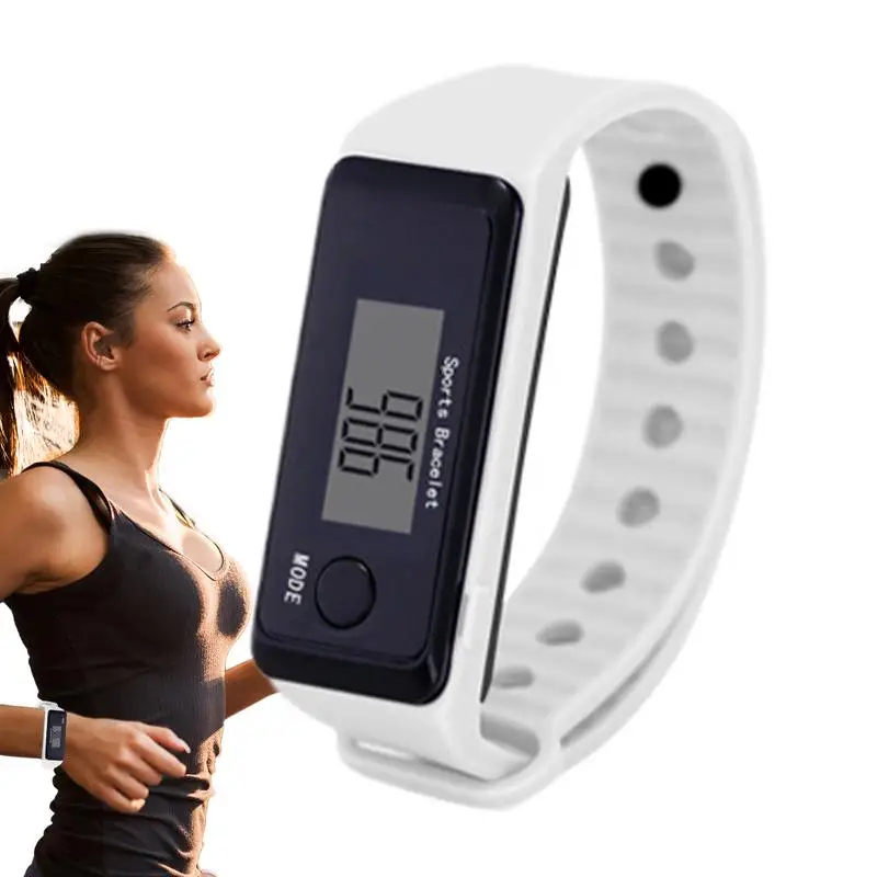 Step Counter Watch Sport Smart Wrist Watch Bracelet LED Pedometer Bracelet Wrist Calorie Counter Smart Watch for Sports