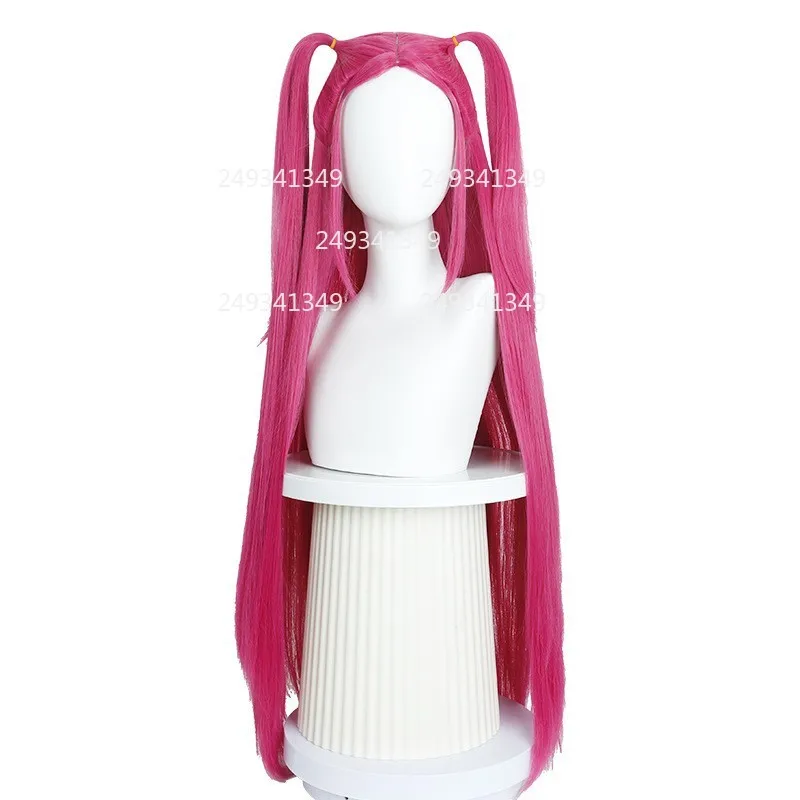 Kpop 악마 사냥꾼 코스프레 가발 Huntrix Mira Zoey Rumi 드레스 업 소품 어린이 롤 플레잉 가발 할로윈 무대 의상 액세서리