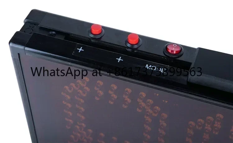 عرض وقت الإصابة لوحات إلكترونية تغيير لاعب كرة القدم للبطارية معدات رياضية لوحة بديلة لحكم كرة القدم BB