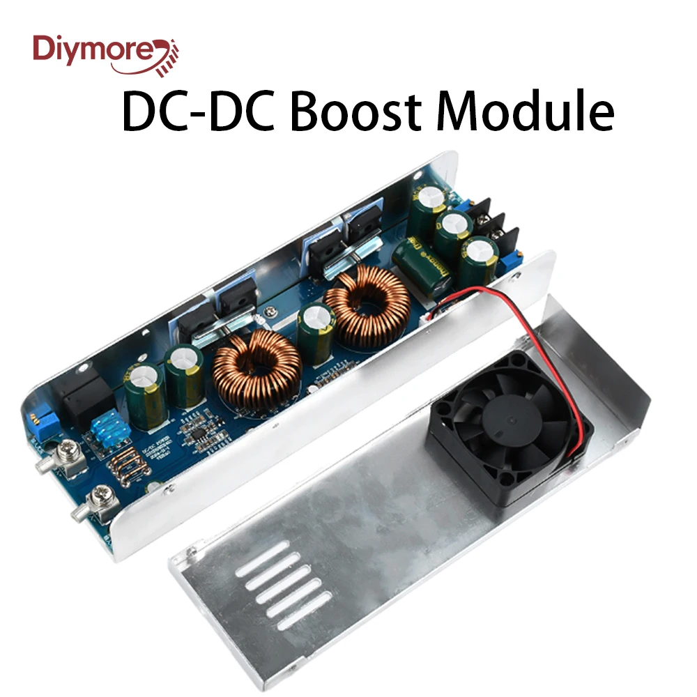

1000W DC Boost Constant Voltage Constant Current Adjustable Power Module 12-75V To 12-85V DC-DC Boost Module