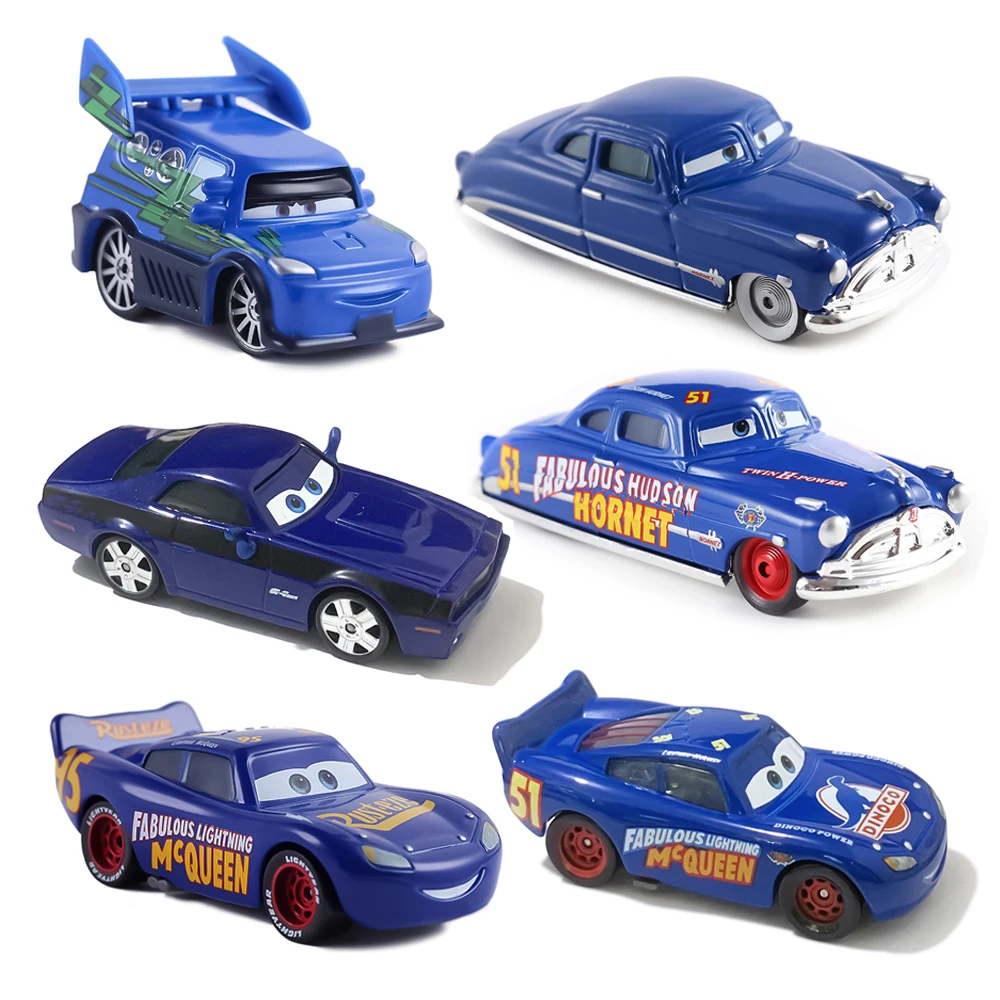 

Hot Sale Disney Pixar Cars Doc Hudson DJ G4 Lightning McQueen 1:55 Metal Die Casting Dinoco Model Car Toy Kids Birthday Gifts