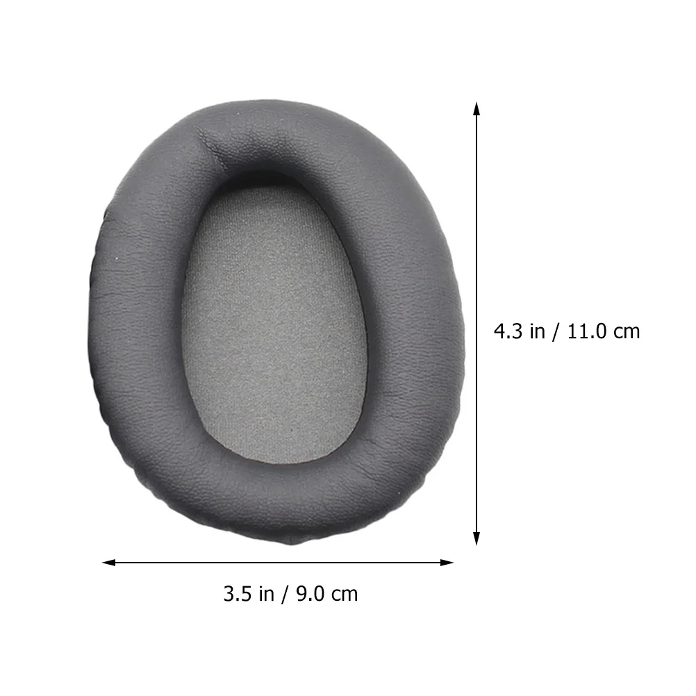 

1 Pair Replacement Cushion Pad Soft For Wh-Ch700N Headphones Seal Fit Earphone Pad Ear Muffs Ear Protector Cover Black