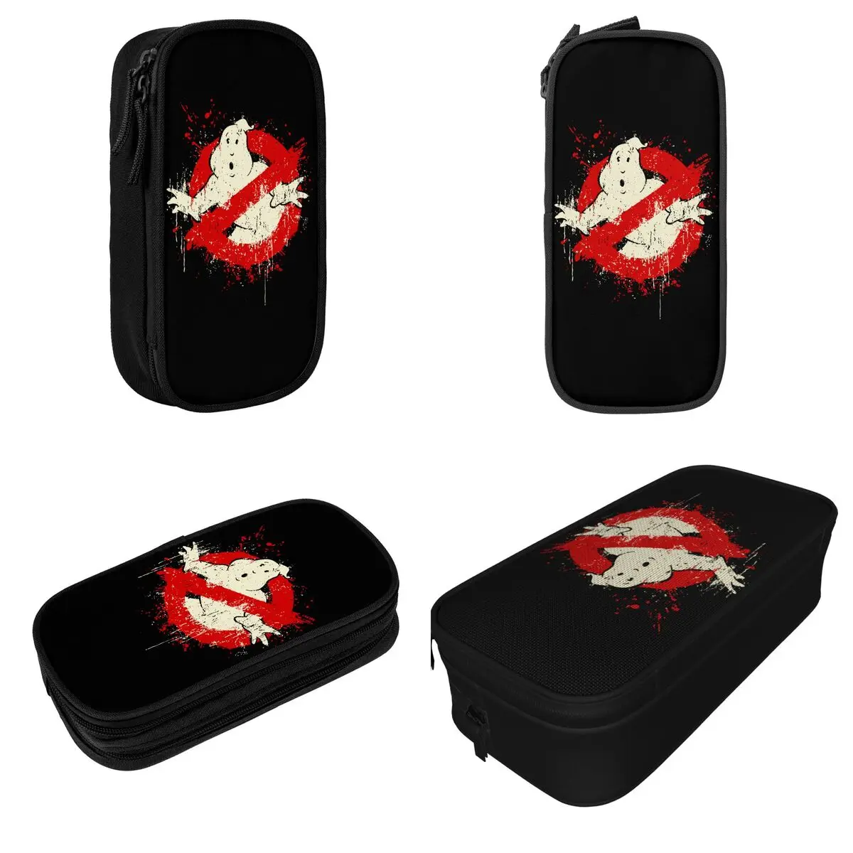 Ghostbusters-Film Pencil Cases Movie Cartoon Monster Pencilcases Pen Kids Large Storage Bag School Supplies Gift Accessories