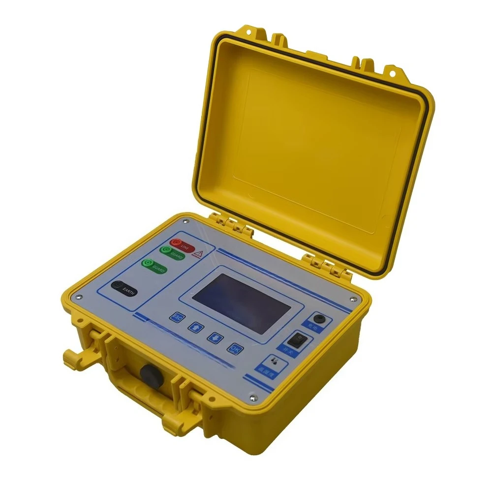 5000V Detector 0.1M~10T Ohm Digital Insulation Resistance Tester Megohmmeter Test Meter Ohmmeter Voltmeter Multimeter