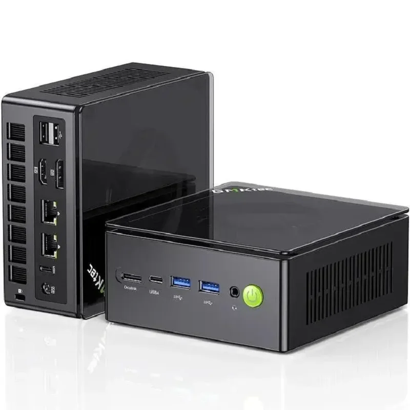 2025 New GMKtec K8 Plus R7 8845HS 16GB DDR5 5600Mhz 512GB PCIe4.0 M.2 SSD Win11 Pro Mini PC 70W WIFI6 BT5.2 Mini Gaming Computer