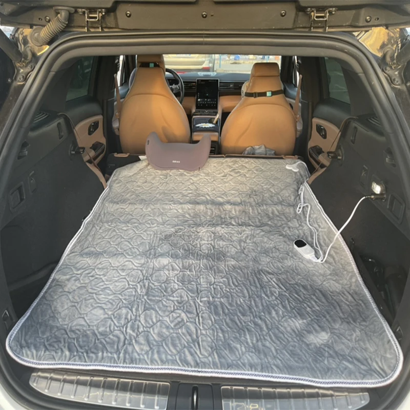 

Автомобильное одеяло с электронным подогревом для кемпинга, 12 В, портативное уличное одеяло с электрическим подогревом для зимы