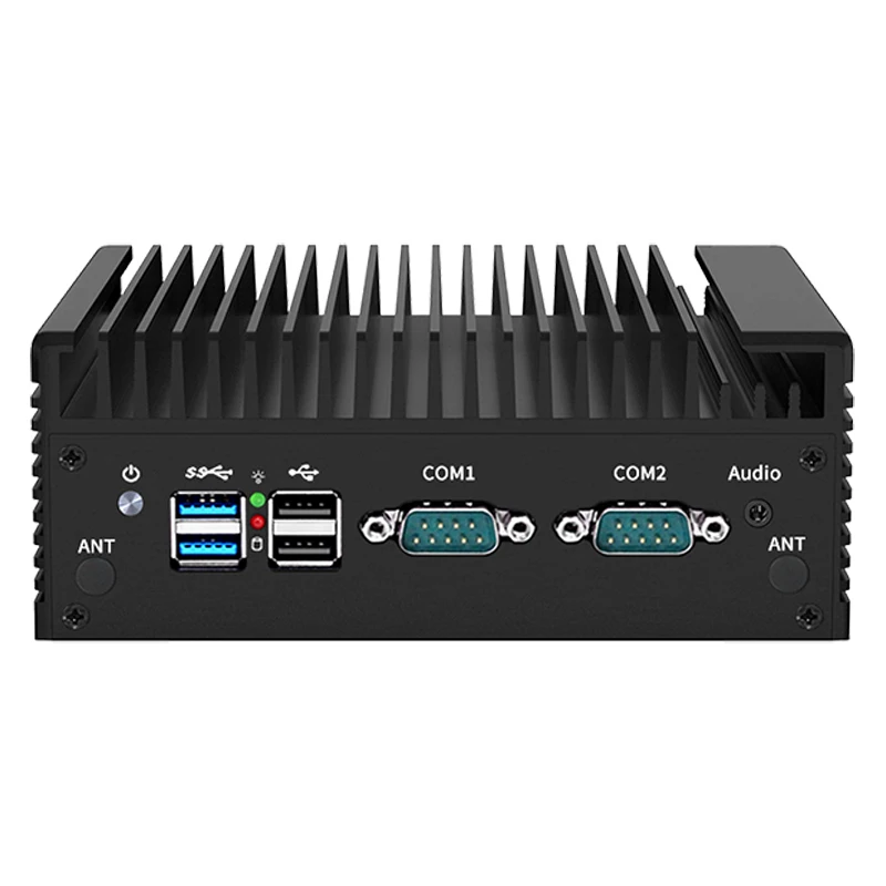 12th Gen Intel N100 Fanless Mini PC 2xRTL1118 RJ45 2*COM NVMe 1*DP 1*HD 1*VGA 1*Type-C Firewall Computer Win11 Router Server PC