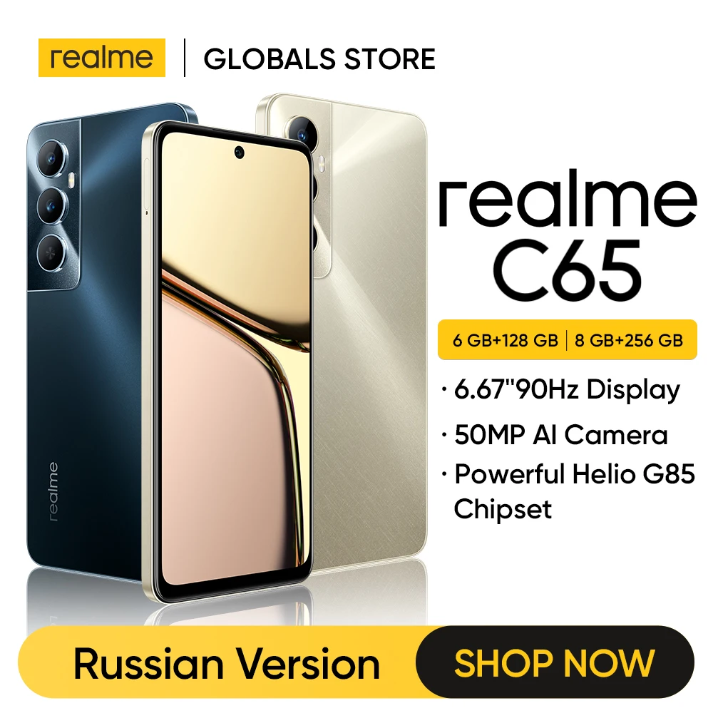 [Russian Version] realme C65 Smartphone
