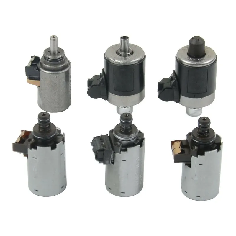 6PCS Car 722.6 Solenoids 5-Speed 722.6 Automatic Transmission 1402770035 1402770098 Fit For Mercedes Benz Tested Solenoid Valve