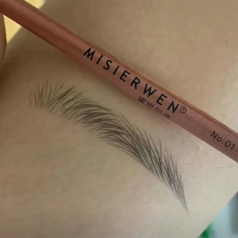 MISIERWEN Wild Line Eyebrow Pencil Without Bottom Makeup Waterproof Sweatproof And Durable Makeup Embroidery Exclusive