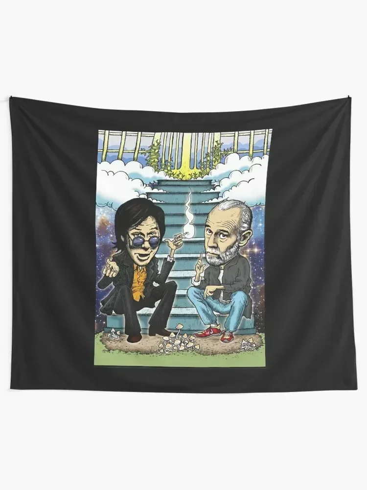 Vintage Retro Bill Hicks Quotes George Carlin Comedians Tapestry Bedroom Decoration House Decorations Tapestry