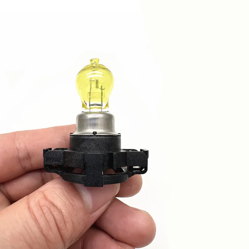 

2pcs PY24W Halogen Bulbs For BMW 3 4 5 Series X3 E70 X5 X6 Z4 Front Turn Signal Yellow Lights Car Accessories 12V24W