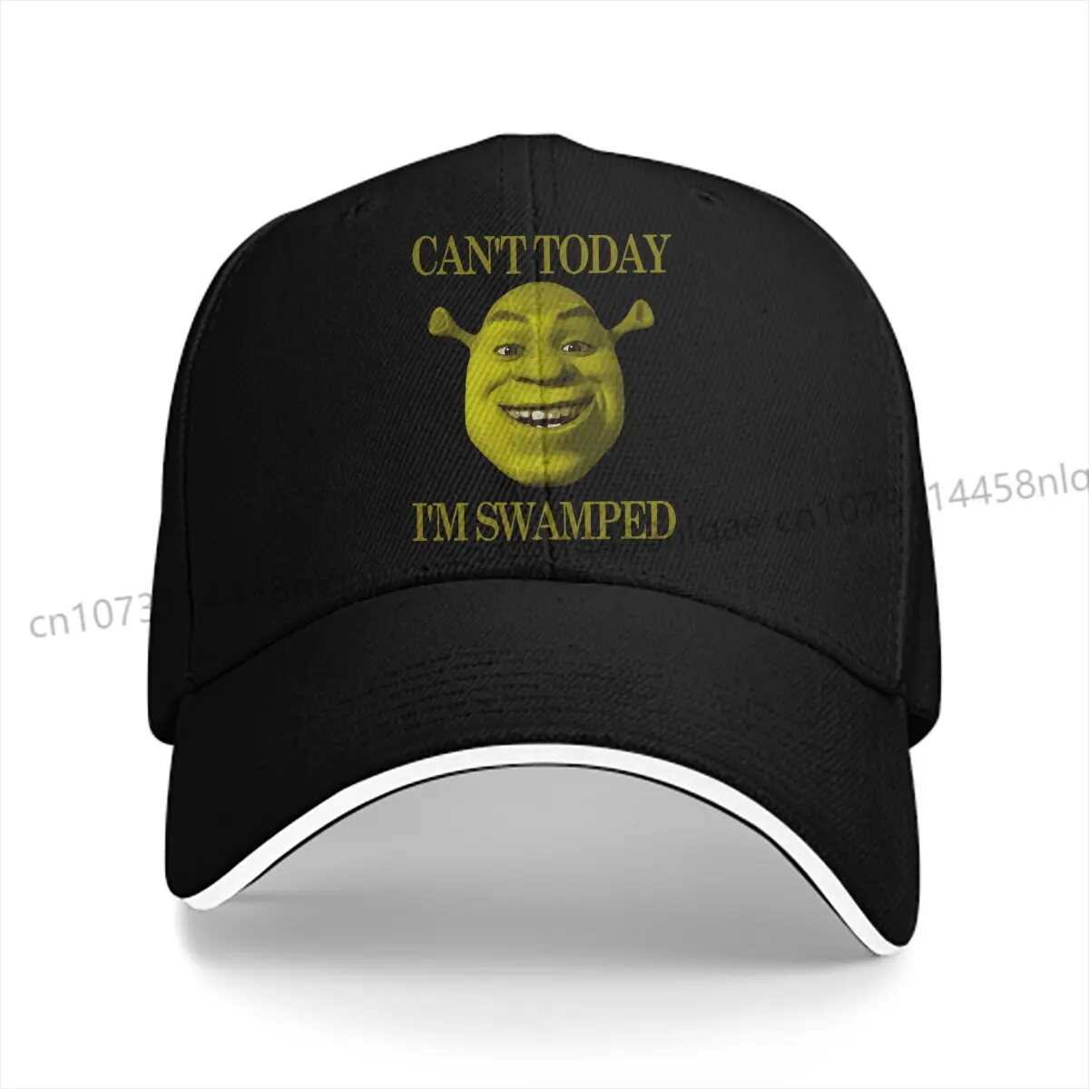 Can't Today I'm Swamped Men Baseball Caps Peaked Cap Sun Shade Windproof Hat Donkey Shreker