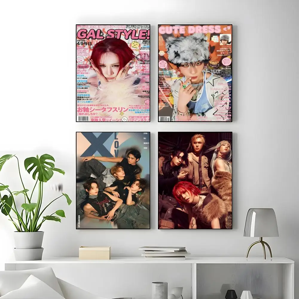 Idol Group XLOV Poster Poster High Quality Wall Art for Home Office Bedroom Living Room Perfect