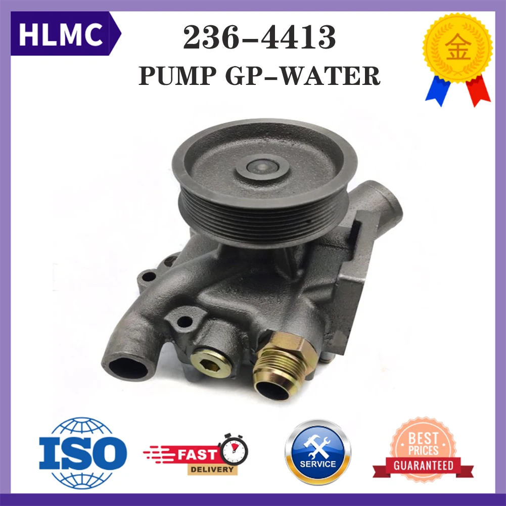 

Excavator E324D E325D E328D E329D E322C Water Pump 236-4413 2364413 C7 Diesel Engine Spare Parts Water Pump 10R4429