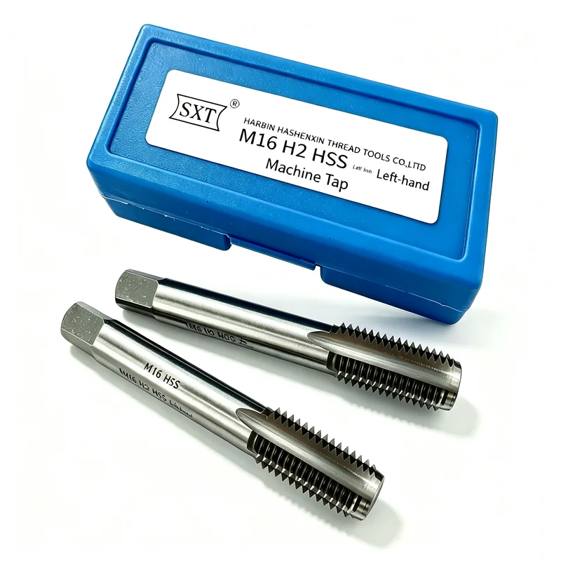 HSS Left-hand Metric Straight Groove Tap M14-M21, Used for Machine Tool Metal Internal Thread Tapping Tool