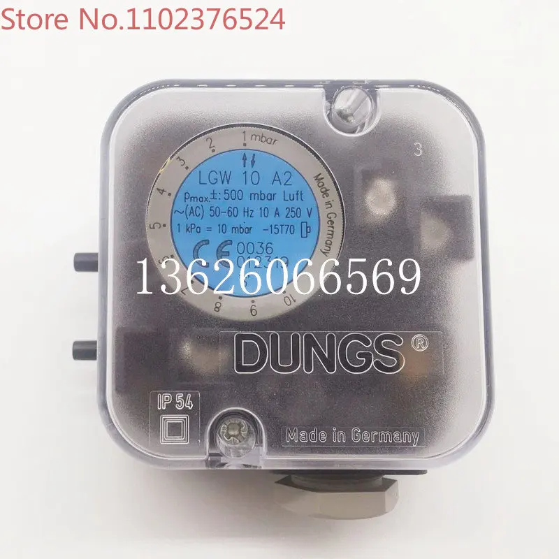 

Inlet pressure switch LGW10A2 DUNGS Dongsi gas wind pressure switch LGW50A2 combustion machine accessories