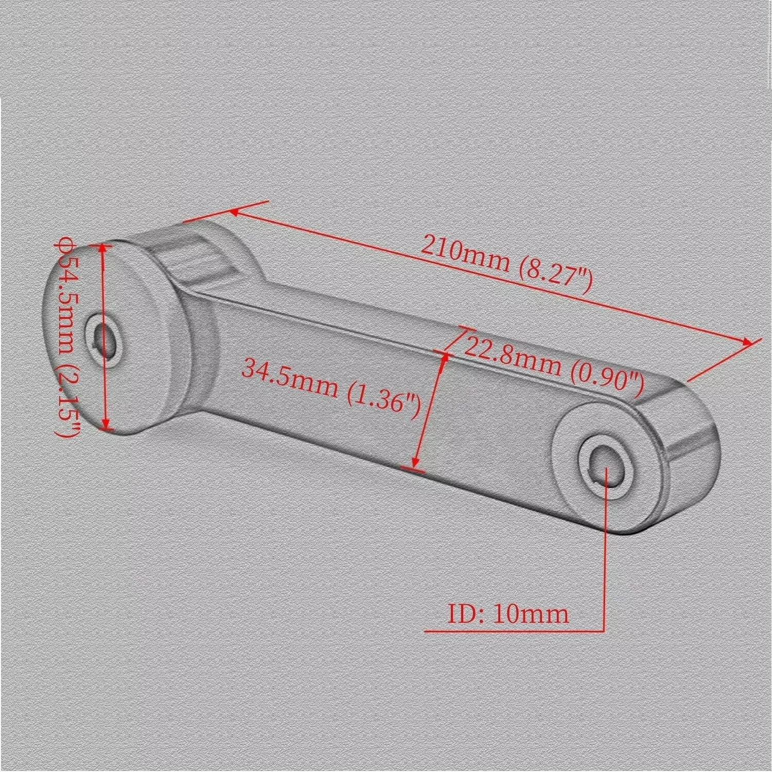 Red Aluminum Engine Pitch Stop Mount for 93-17 Impreza WRX STi Legacy Forester
