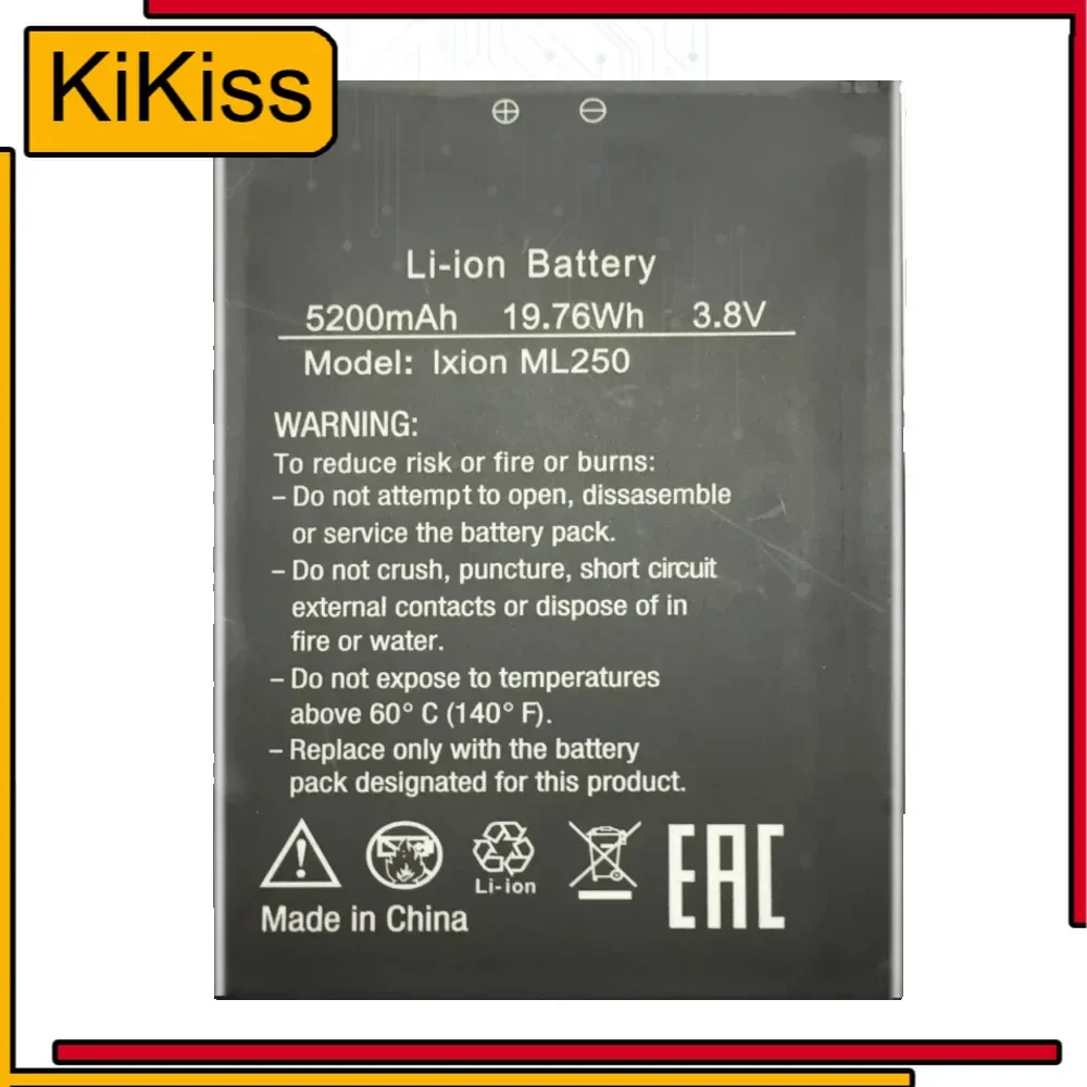 Replacement Battery + Tracking NO.For Amper M ML / DEXP AMPER E Ixion EL 250 Smart Phone