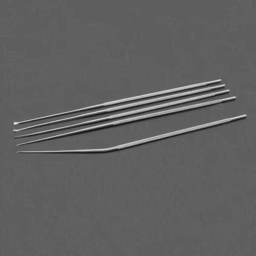 Imagen 2 del producto Raspador de cera para los oídos, gancho para la oreja, herramienta para el cerumen técnico, fórceps, gancho fino, aguja de ganchillo para la oreja, firme