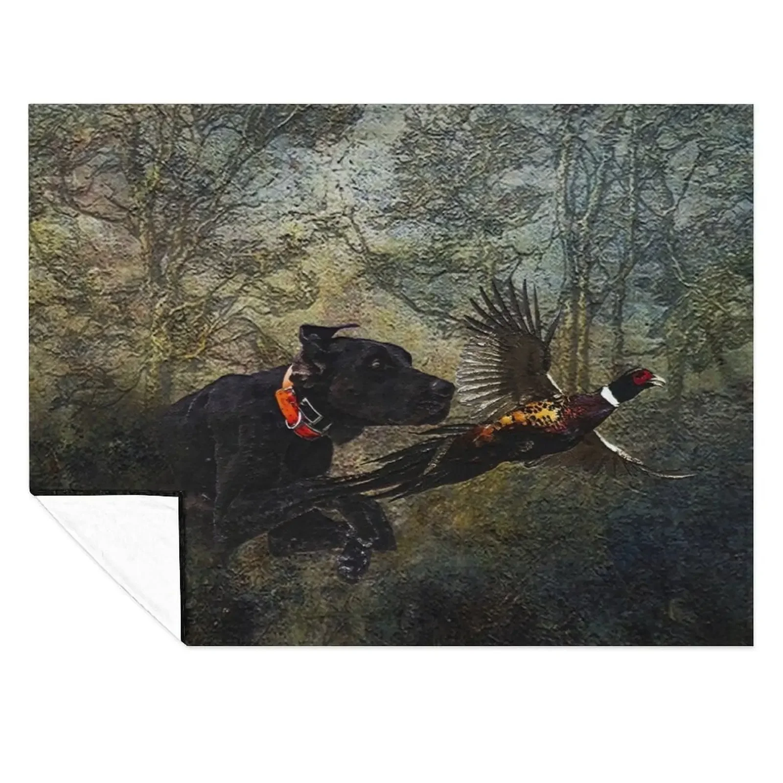 

GSP , Hunting pheasant Throw Blanket Large wednesday Camping Sofa Quilt Blankets