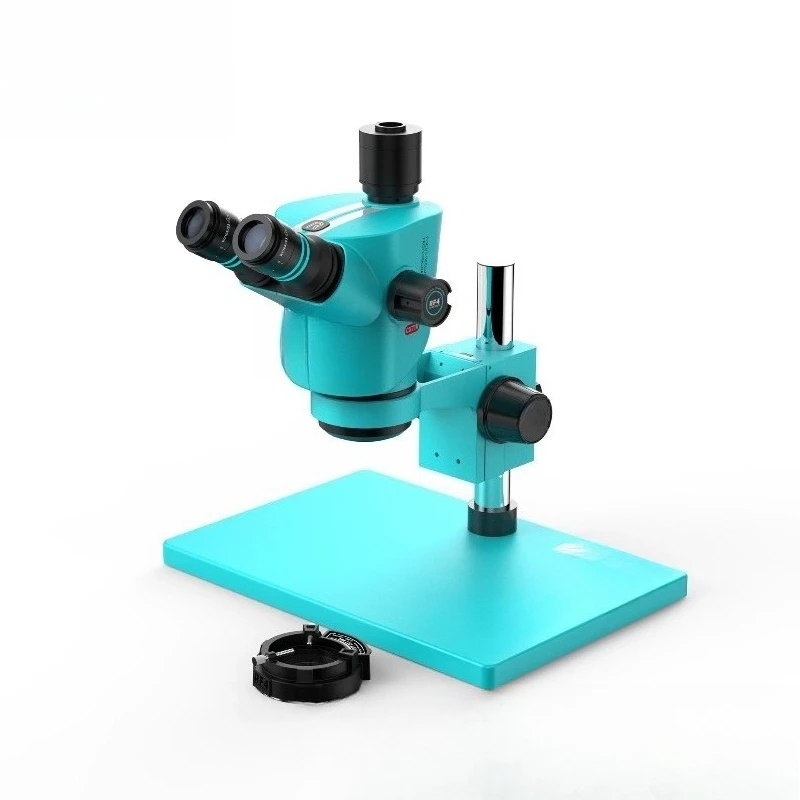 Mobile phone repair high definition trinocular stereo optical microscope circuit board magnifying glass c