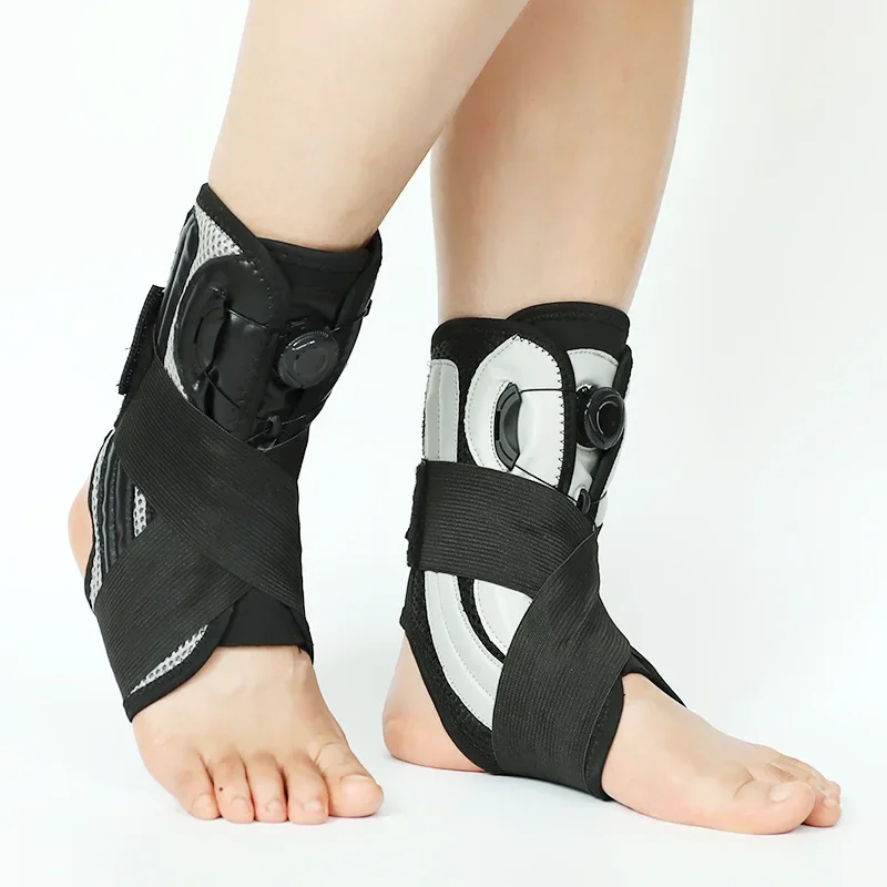 

1pcs Lace-up Stabilising Ankle Brace Support with Boa Closure System Ankle Protector for Ankle Sprain Arthritis Strain Foot Pain